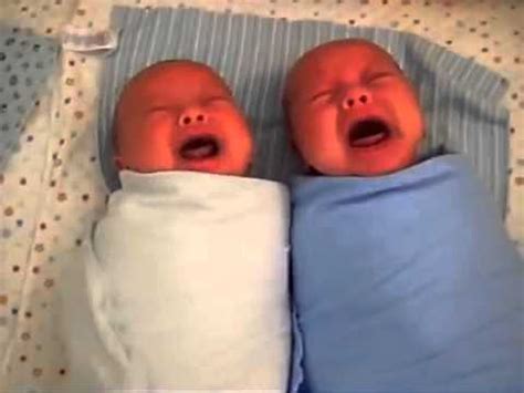 Twin Babies Crying - YouTube