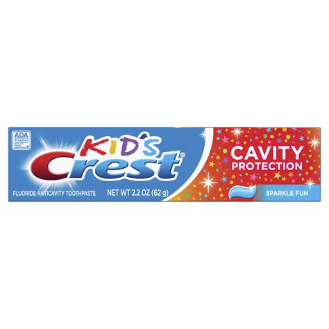 Crest Kid's Cavity Protection Toothpaste, Sparkle Fun - Ingredients ...