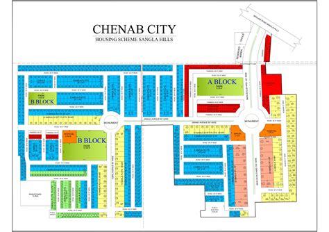 Chenab Citi Map – Chenab Citi Sangla Hill