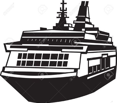 Houseboat Vector ~ sailboat graphic design