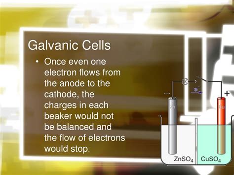 PPT - Galvanic Cells PowerPoint Presentation, free download - ID:9200026