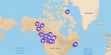 Us Map Of Dinosaur Fossils