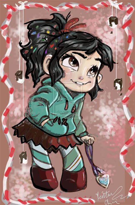 Vanellope - Wreck-It Ralph Fan Art (35127214) - Fanpop