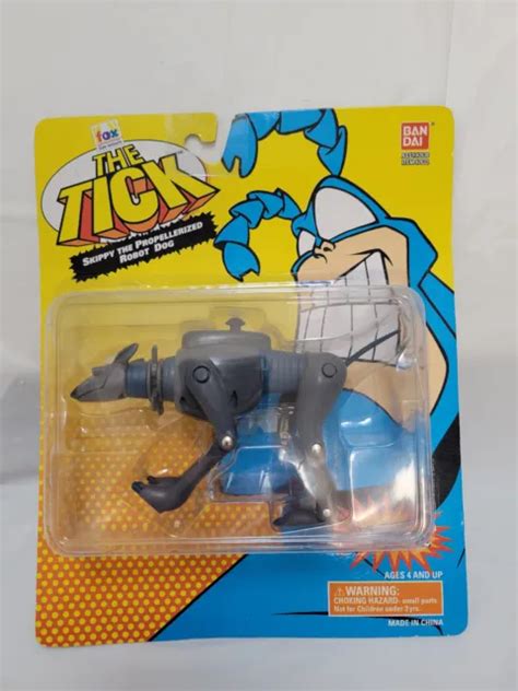 VINTAGE 1995 BAN Dai The Tick Skippy the Robot Dog Series II Action Figure New $14.99 - PicClick