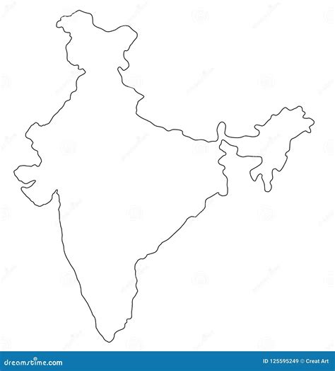 India Map Outline Hd - Middle East Political Map