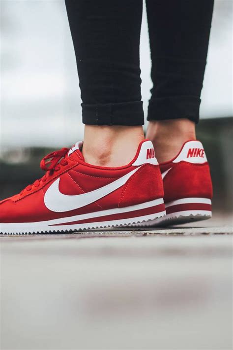 Nike Cortez Nylon: Red /lnemnyi/lilllyy66/ Find more inspiration here ...