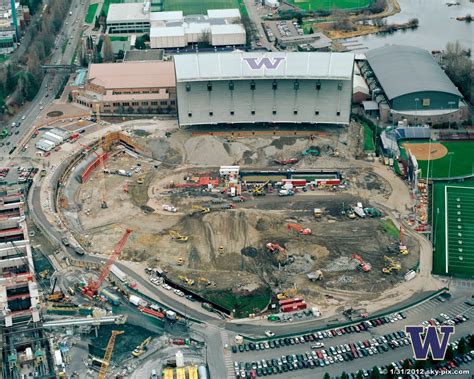 Husky Stadium Construction Update - Week 16 - UW Dawg Pound