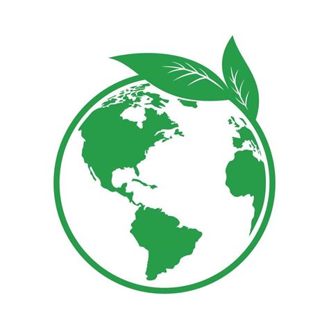 ecology symbol. green global environment concept, sign and symbol ...