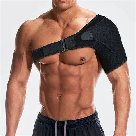 Shoulder Protection Adjustable Shoulder Guard for Dislocated Joint Pull injury protection Single ...