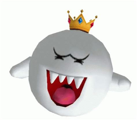Boo Mario GIF - Boo Mario Crown - Descubre & Comparte GIFs