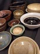 Lot of Rustic Studio Pottery Bowls - Tullochs Auctions