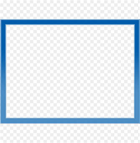 Blue Border Frame Png - Free PNG Images ID 7112 | TOPpng