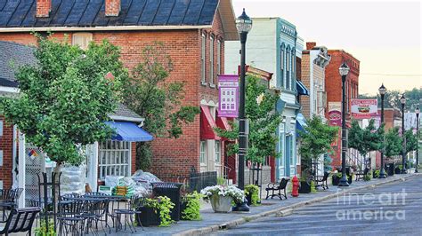 Downtown Waterville Photograph by Jack Schultz - Fine Art America