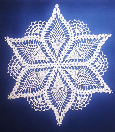 BellaCrochet: The Snow Queen Doily Pattern is Now Available