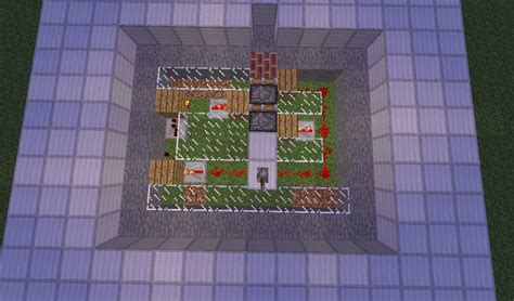 2-block piston bridge (fully retractable) Minecraft Map