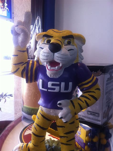 LSU mascot statues ! Comes in large or small sizes! $30.00 or $140.00 ...