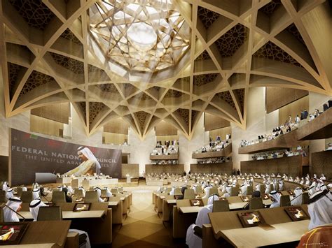 UAE Federal National Council New Parliament Building Complex - Architizer