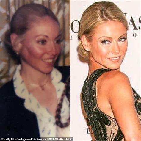 Kelly Ripa shares a stunning lookalike photo of her mother Esther side ...