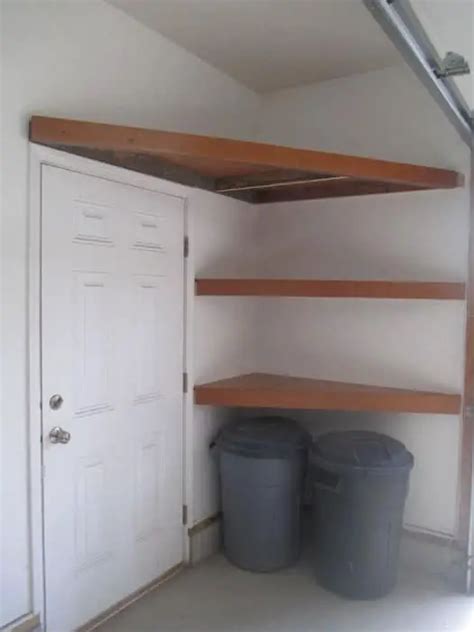 Diy Shelf Brackets Garage / Garage Organization Diy Cantilever Shelves ...