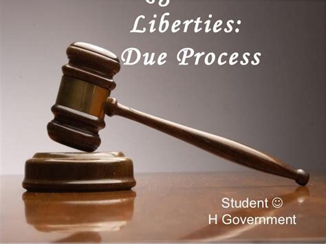 Due Process of Law