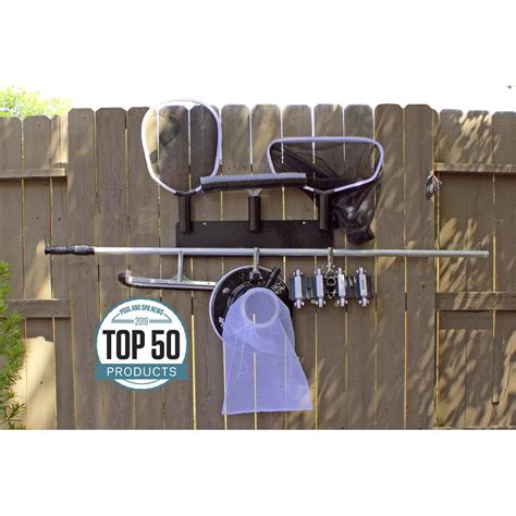 Poolmaster Hanging/Mounted Swimming Pool Tool Organizer Storage Rack ...