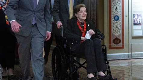 Feinstein briefly hospitalized after fall in San Francisco