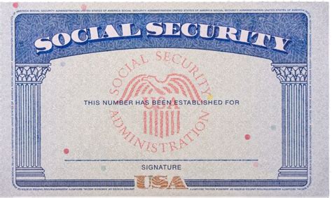 Blank Social Security Card Templates - Fake SSN [Generator]