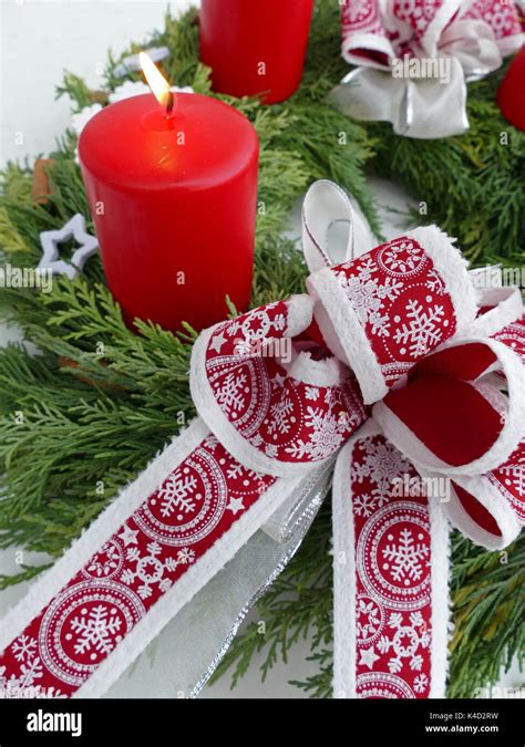 Advent Wreath, The First Advent Stock Photo - Alamy