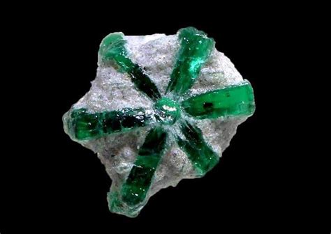 How Does a Trapiche Emerald Form? | Minerals and gemstones, Rocks and ...