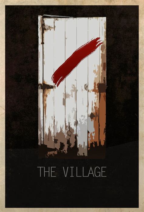 The Village | The village movie, Horror movie posters, Movie art