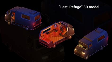 ArtStation - "Last refuge" 3D model | Game Assets