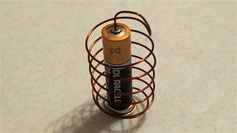 DIY: How To Make a Simple Homopolar Motor - YouTube