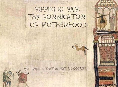 Yippe Ki Yay Thy Fornicator of Motherhood | Funny memes, Funny meme pictures, Medieval memes