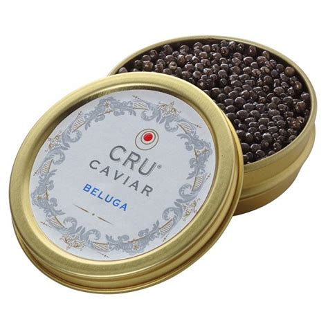 CRU Caviar Beluga Huso Huso 100g