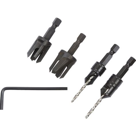 Snappy Drill Countersink & Plug Cutter Set Each | Toolstation