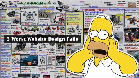 5 Worst Website Design Fails - Privacy PC