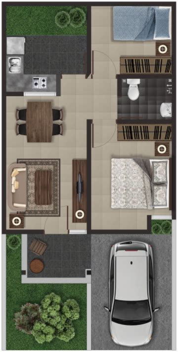 Descobrir 55+ imagem planos de casas de infonavit con medidas - Abzlocal.mx