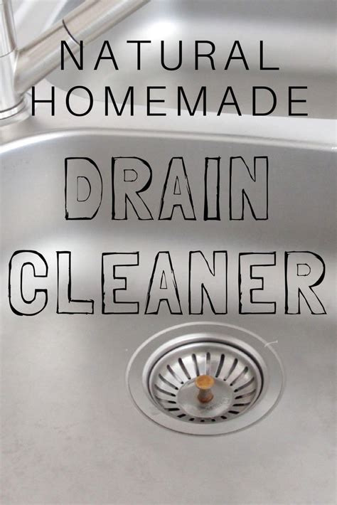 Homemade natural drain cleaner – Tip Junkie