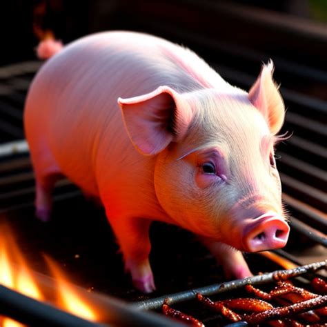 Pig Barbecue Ultrarealistic Photo 2223416190 by mmsopen3 on DeviantArt