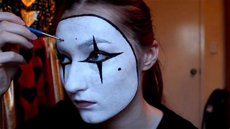 EASY French Mime Costume + Makeup/Facepaint Tutorial - YouTube