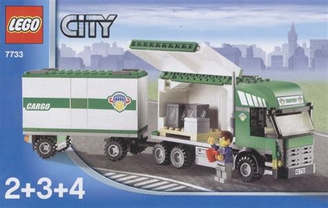 Lego City Semi Truck Instructions