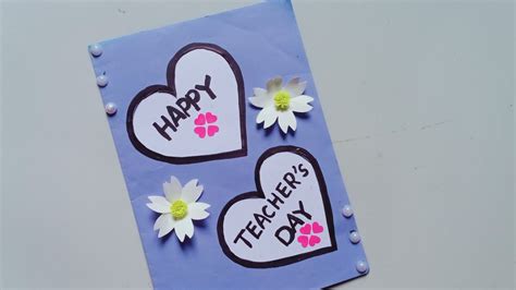 How To Make Teachers Day Greeting Cards