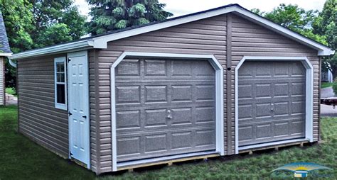 2 Car Prefab Garages | Prefab Two Car Garage | Horizon Structures