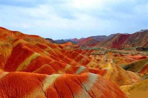 Zhangye Danxia Landform Park China ~ Words of Pictures