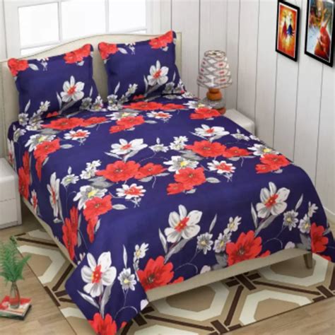 Polycotton 3D Bed Sheets at best price in Ajmer | ID: 21049102855