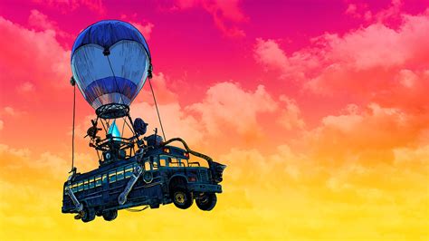 Fortnite Battle Bus Wallpaper 4k HD ID:3760