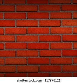 Vector Red Brick Texture Wallpaper Stock Vector (Royalty Free ...