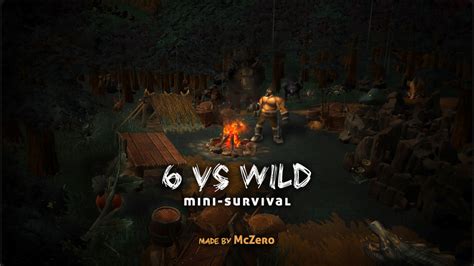 6 VS Wild mini-survival (V. 0.9.2) | HIVE