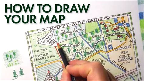 How To Draw A Simple Map - Waypush7