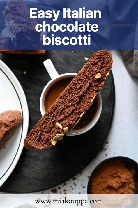 Easy Italian Chocolate Biscotti Recipe